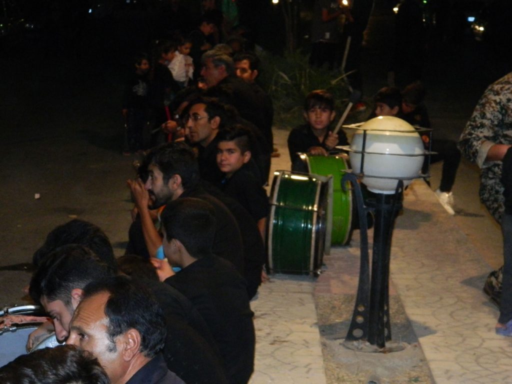 شب تاسوعا ی  حسینی در کوهنانی به روایت تصویر