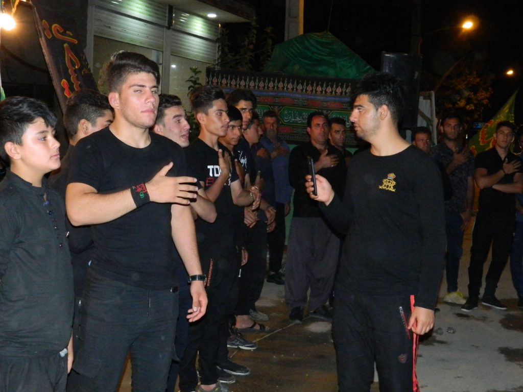 شب تاسوعا ی  حسینی در کوهنانی به روایت تصویر