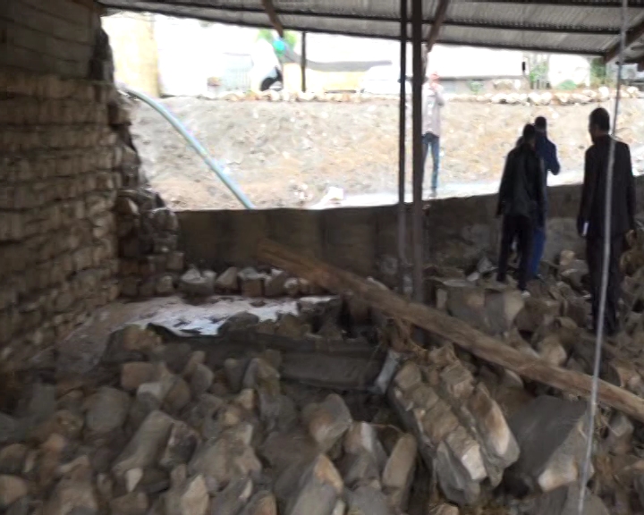 تصاویری از خسارت وارده شده بر اثر سیل  در روستای توه خشکه کوهنانی