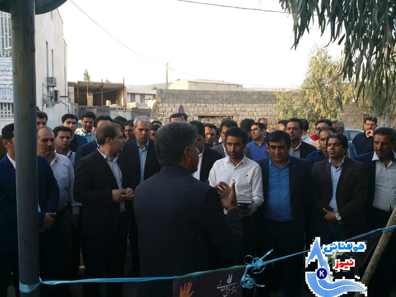 افتتاح ستادانتخاباتی روحانی در شهرگراب+تصاویر