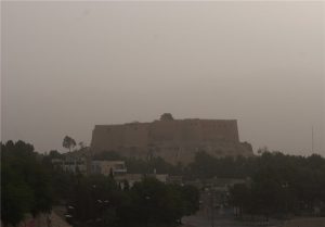 جولان ریزگردها در آسمان استان لرستان/ آلودگی به ۵ برابر حد مجاز رسید