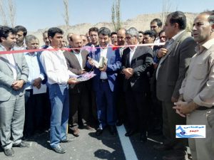افتتاح پروژه آسفالت جاده کت کن به خسرو آباد و راه ارتباطی گلزار شهدای کوهنانی