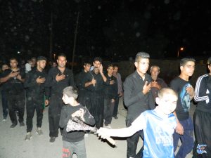 گزارش تصویری /شب تاسوعای حسینی در محله بساط بیگی  کوهنانی.