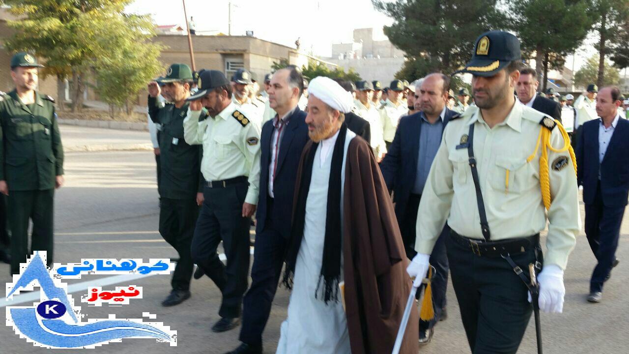 گزارش تصویری/صبحگاه مشترک نیروی انتظامی  به مناسبت هفته ناجا.