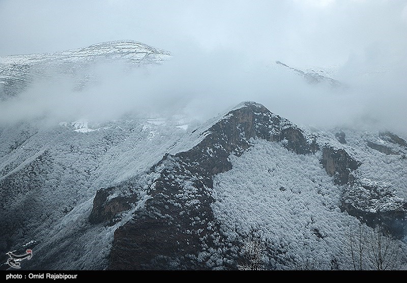 برف و باران استان لرستان را فرا می‌گیرد