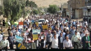 گزارش تصویری : راهپیمایی روز قدس در شهر سیل‌زده پلدختر