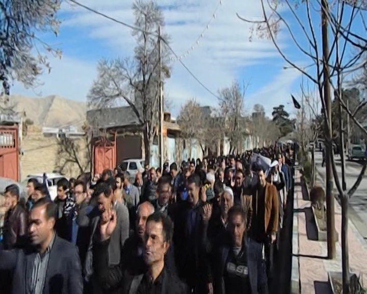 گزارش تصویری :راهپیمایی حمایت از اقتدار نظام  در شهر کوهنانی