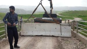 راه ارتباطی روستاهای رودبار کوهنانی با شهر لومار مسدود شد