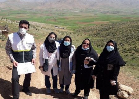 تیم بهداشتی بسیج جامعه پزشکی لرستان به منطقه عشایر نشین زاغه اعزام شد+ تصاویر