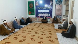 جلسه ماهانه ائمه جماعات مساجد و روحانیون مستقر در شهر  کوهنانی