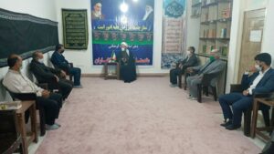 دیدار رئیس جدید اداره آموزش پرورش کوهنانی با امام جمعه محترم