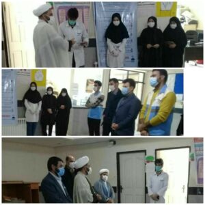 تقدیر از کادر درمان بمناسبت روز پرستار توسط امام جمعه کوهنانی