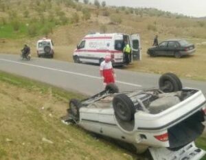 حادثه در جاده کوهدشت به خرم آباد