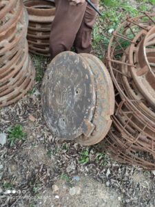 کشف ودستگیری سارقین درب های فاضلاب در شهرستان کوهدشت