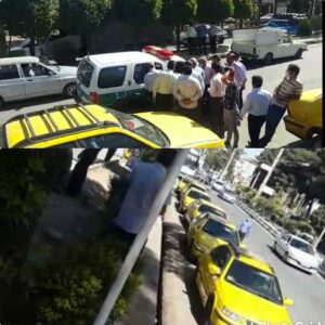 رانندگان تاکسی بین شهری کوهدشت خرم آباد دست از کار کشیدند: