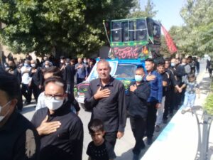 گزارش تصویری:عاشورایی حسینی ۱۴۰۰ در شهر کوهنانی