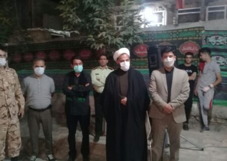 تصاویری از مراسم عزاداری مردم در تکایا و حسینیه ها در شب تاسوعای حسینی در سطح شهر کوهنانی