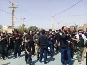 گزارش  تصویری :عاشورایی حسینی ۱۴۰۰ محله بساط بیگی شهر کوهنانی