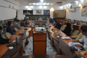 جلسه هماهنگی برگزاری مسابقات کشوری کشتی نونهالان و انتخابی تیم ملی در شهرستان کوهدشت