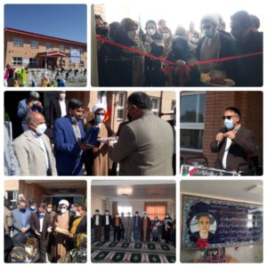 افتتاح مدرسه ۶ کلاسه زنده یاد جلالی مارنانی در شهرستان الیگودرز