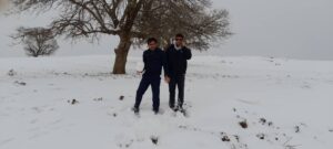 گزارش :قطع راه ارتباطی ۲۰ روستای کوهنانی بر اثر بارش برف