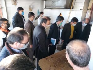 گزارش :بازدید مجتبی بیرانوند فرماندار شهرستان کوهدشت با مدیران و بازرسان جهاد کشاورزی از نانوایی ها