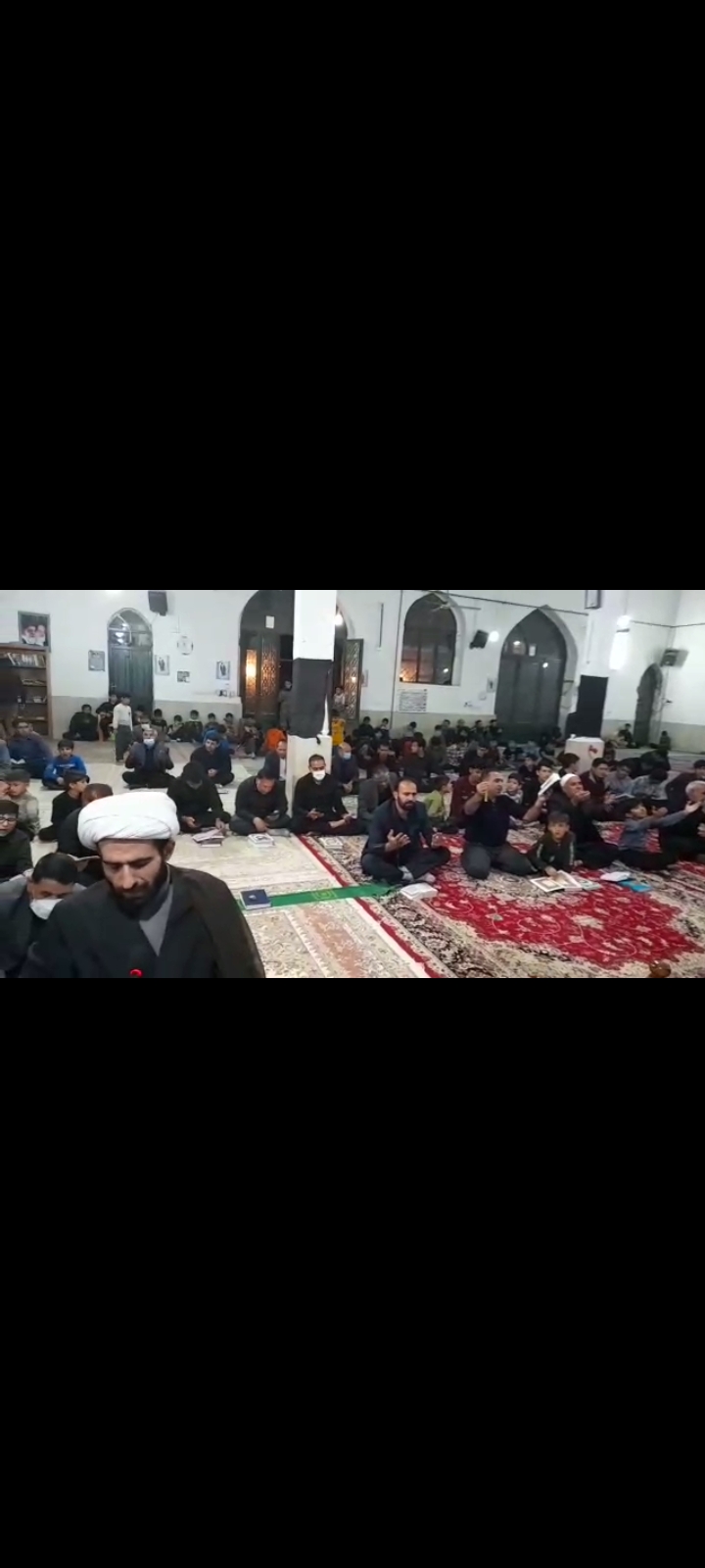 گزارش خبری:مراسم احیای شب بیست و سوم ماه مبارک رمضان در مسجدالنبی شهر کوهنانی