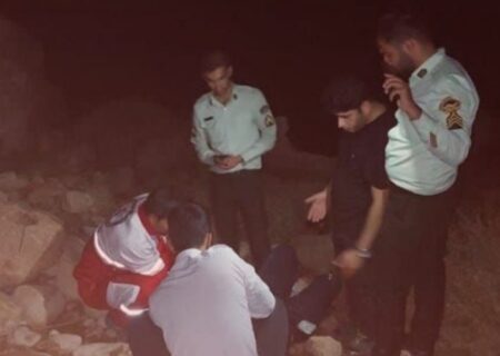 سقوط مرد ۳۲ ساله از ارتفاعات روستای «پاعلم» پلدختر