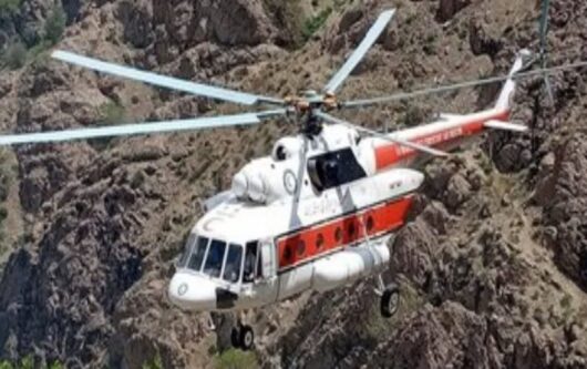 انتقال مصدوم از کوهدشت به خرم‌آباد توسط اورژانس هوایی