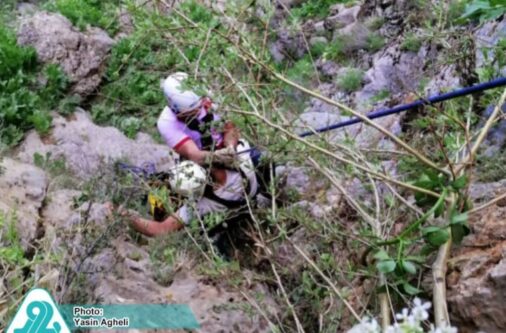 عملیات جستجو برای پیدا کردن‌  کوهنوردان مفقود شده درکوههای اشترانکوه