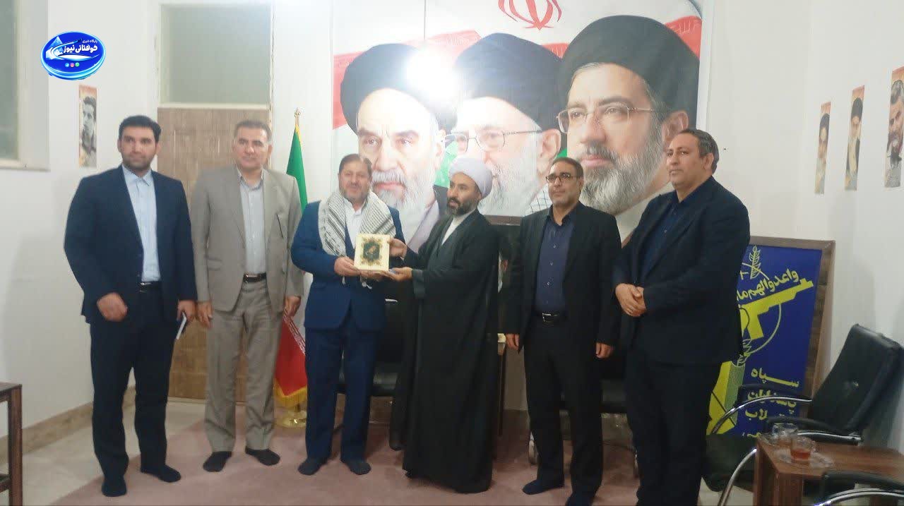 دیدار رئیس کل دادگستری لرستان و دادستان مرکز استان با امام جمعه کوهنانی